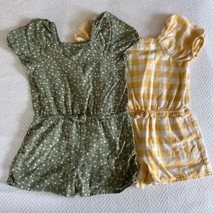 Cat & Jack Rompers